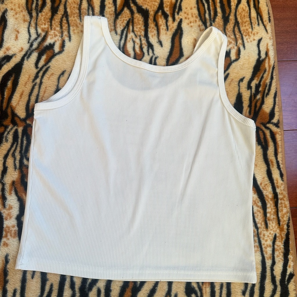 White Graphic buffalo 66 / Sylvia Plath quote Tank Top - Picture 8 of 11